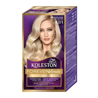 KOLESTON | Βαφή Μαλλιών 12/1 Extra Ξανθό Σαντρέ 1 Τεμάχιο