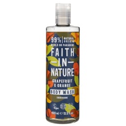 FAITH IN NATURE | Αφρόλουτρο Πορτοκάλι & Γκρέιπφρουτ 400ml