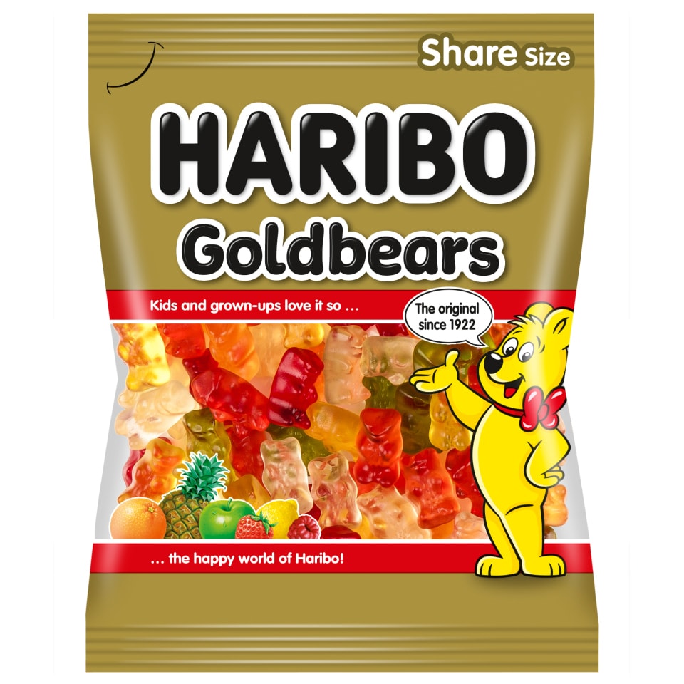 HARIBO Καραμέλες Ζελίνια Χρυσά Αρκουδάκια 200g