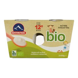 ΟΛΥΜΠΟΣ | Επιδόρπιο Γιαουρτιού bio 2 X 150 gr