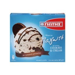 ΓΙΩΤΗΣ | Μείγμα Παγωτού Cookies & Cream 497g