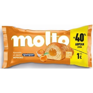 MOLTO | Κρουασάν Βερίκοκο Spinspan 110g