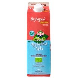 Φρέσκο Γάλα Βιολογικό Πλήρες 3,5% Λιπαρά 1 lt