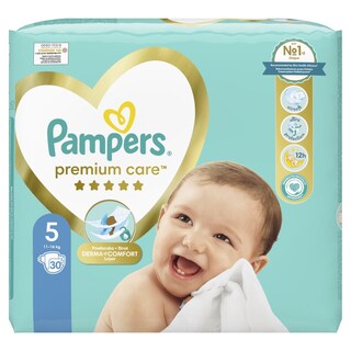 PAMPERS | Πάνες Μωρού Premium Care Νο5 11-18kg 30 Τεμάχια