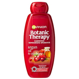 BOTANIC THERAPY | Σαμπουάν Βαμμένα Μαλλιά Argan Oil & Cranberry 400ml