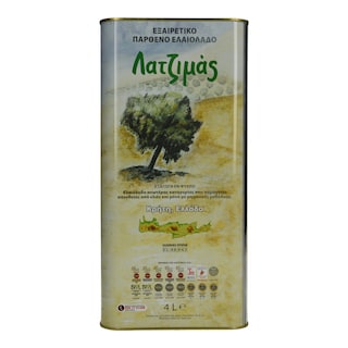ΛΑΤΖΙΜΑΣ | ΕΞΑΙΡΕΤΙΚΟ ΠΑΡΘΕΝΟ ΕΛΑΙΟΛΑΔΟ  4 LT