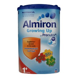 ALMIRON | GROWING UP 1+ | ΓΑΛΑ ΒΡΕΦΙΚΟ ΣΕ ΣΚΟΝΗ ΓΙΑ ΝΗΠΙΑ ΑΠΟ 1+ ΕΤΩΝ 800 GR