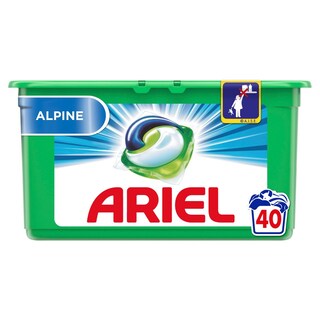 ARIEL | Kάψουλες Πλυντηρίου Ρούχων Allin1 Pods Alpine 40 Τεμάχια