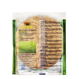 EL SABOR | WHOL. WRAPS 6P  370G