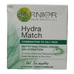 GARNIER | HYDRA MATCH | Κρέμα Προσώπου Hydra Match Λιπαρή Επιδερμίδα 50ml