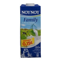 ΝΟΥΝΟΥ | FAMILY | ΓΑΛΑ ΥΨΗΛΗΣ ΠΑΣΤΕΡΙΩΣΗΣ ΠΛΗΡΕΣ 1 LT
