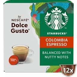 STARBUCKS | Κάψουλες Καφέ Dolce Gusto Colombia Espresso 66g