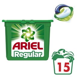 ARIEL | ΥΓΡΕΣ ΚΑΨΟΥΛΕΣ ΠΛΥΝΤΗΡΙΟΥ ΡΟΥΧΩΝ  15 TEM