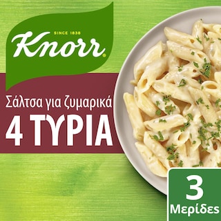 KNORR | Σάλτσα Ζυμαρικών Μίγμα 4 Τυριά 44g