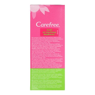CAREFREE | Σερβιέτες Aloe 20 Τεμάχια