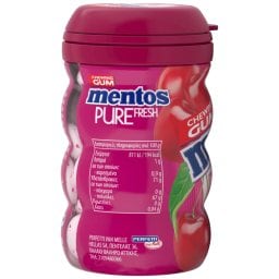 MENTOS | Τσίχλες Pure Fresh Κεράσι 87g