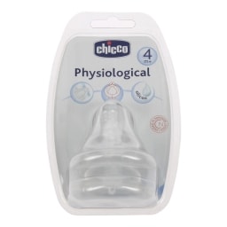 CHICCO | PHY/CAL TEAT ANTI COLIC VALV FAST 4M 1PCS