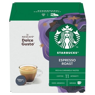 STARBUCKS | Κάψουλες Καφέ Dolce Gusto Espresso Roast 66g