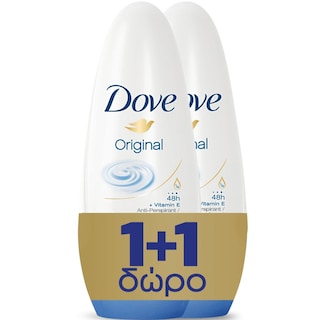 DOVE | DOVE DEO ROLLON 50 ML 1+1 FREE