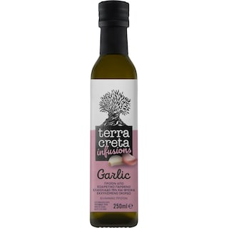 TERRA CRETA | Ελαιόλαδο Infusions με Σκόρδο 250ml