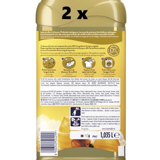 LENOR | Συμπυκνωμένο Μαλακτικό Luxe Gold Orchid 45 Μεζούρες 1+1 Δώρο