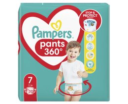 PAMPERS | Πάνες Βρακάκι Μωρού Pants Νο7 Maxi Pack 32 Τεμάχια