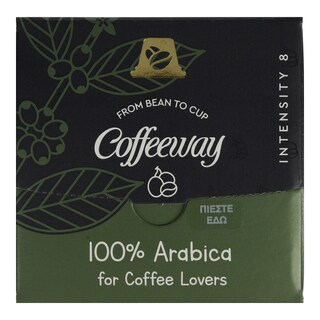 COFFEE WAY | COFFEEWAY NSPRSO CAP 100% ARABICA 10X5G