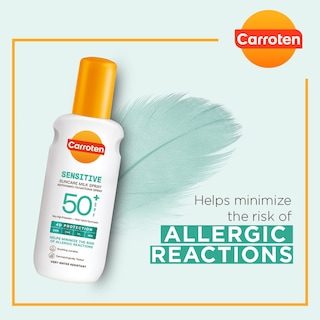 CARROTEN | Αντηλιακό Γαλάκτωμα Spray Sensitive SPF50+ 200ml