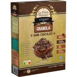 Granola με Μαύρη Σοκολάτα 500g