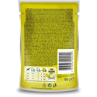 FRISKIES | Σκυλοτροφή Adult Ζελέ Κοτόπουλο Αρακάς 100 gr