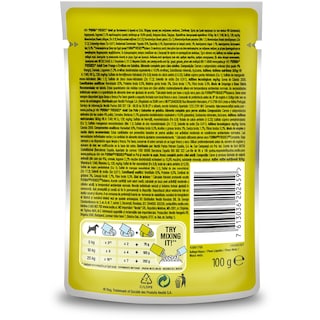 FRISKIES | Σκυλοτροφή Adult Ζελέ Κοτόπουλο Αρακάς 100 gr