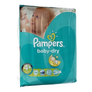PAMPERS | BABY DRY | ΠΑΝΕΣ ΜΩΡΟΥ MAXI PLUS No 4+ 39 ΤΕΜ