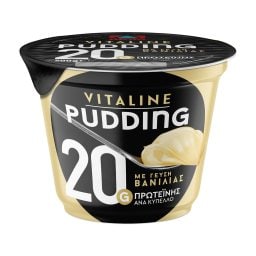 VITALINE | Επιδόρπιο Γάλακτος Πρωτείνης Πουτίγκα Βανίλια 200g