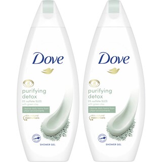DOVE | Αφρόλουτρο Purifying Detox 500ml 1+1 Δώρο