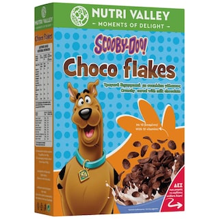 NUTRI VALLEY | Δημητριακά Scooby Doo Choco Flakes 375g