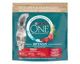 PURINA ONE | Γατοτροφή Sterilcat Βοδινό & Σιτάρι 1.5kg