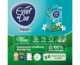 EVERY DAY | Σερβιετάκια Normal Fresh 40+20 Τεμάχια Δώρο