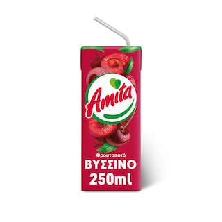 AMITA | Φρουτοποτό Βύσσινο 250ml