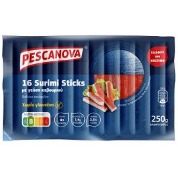 Surimi Sticks Γεύση Καβουριού 250g