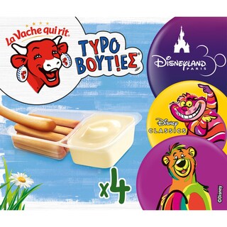 LA VACHE QUI RIT | Τυροβουτιές Τηγμένο Τυρί & Κριτσίνια 140g Promo