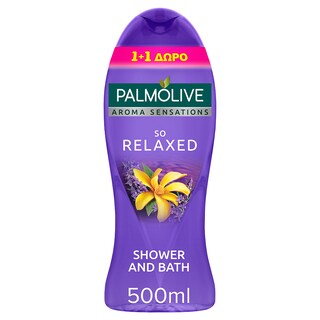 PALMOLIVE | Αφρόλουτρο Aroma So Relaxed 500ml 1+1 Δώρο 500ML 1+1 ΔΩΡΟ