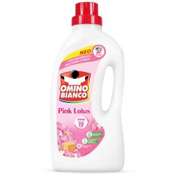 OMINO BIANCO | Υγρό Πλυντηρίου Ρούχων Pink Lotus 37 Μεζούρες