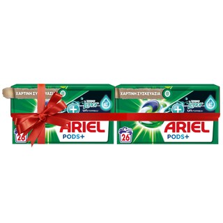 ARIEL | Kάψουλες Πλυντηρίου Ρούχων Allin1 Unstoppables Αποκλειστικά Online 26+26 Τεμάχια Δώρο