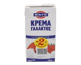 ΦΑΓΕ | ΚΡΕΜΑ ΓΑΛΑΚΤΟΣ UHT ΚΕΡΚΥΡΑΣ ΠΑΚΕΤΟ 500 ML