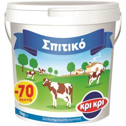 ΣΠΙΤΙΚΟ | Επιδόρπιο Γιαουρτιού Σπιτικό 5% Λιπαρά 1kg Έκπτωση 0.70E 0.70E