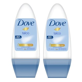 DOVE | Αποσμητικό Roll On Talco 50ml (1+1 Δώρο)