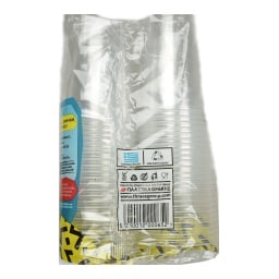 OKI DOKI | Ποτήρια Πλαστικά Διάφανα 240ml 50 Τεμάχια
