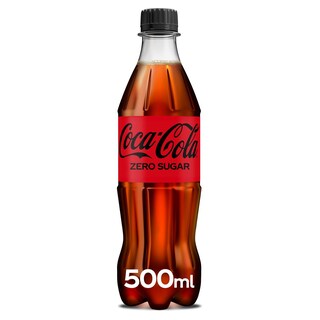 COCA COLA | ZERO | Αναψυκτικό Cola Zero Φιάλη 500ml