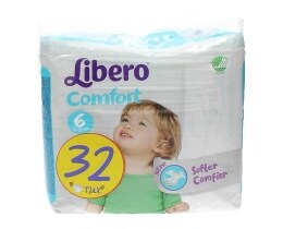 LIBERO | COMFORT DUO | ΠΑΝΕΣ ΜΩΡΟΥ JUNIOR 12 - 22 KGR No 6 32 ΤΕΜ