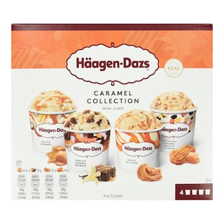 HAAGEN DAZS | HDZS CARAMEL COLLECTION 4X95ML 320G